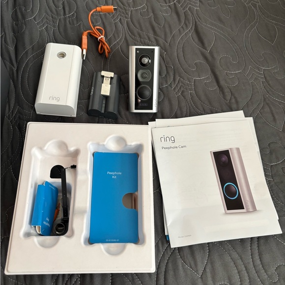 Ring Peephole Doorbell Security Camera - Picture 2 of 2